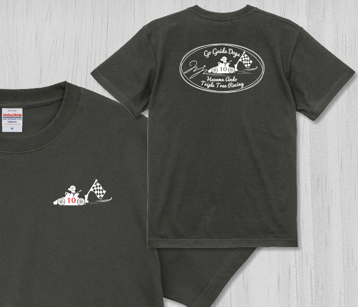 HAZAMA ANDO Triple Tree Racing とのコラボTシャツ