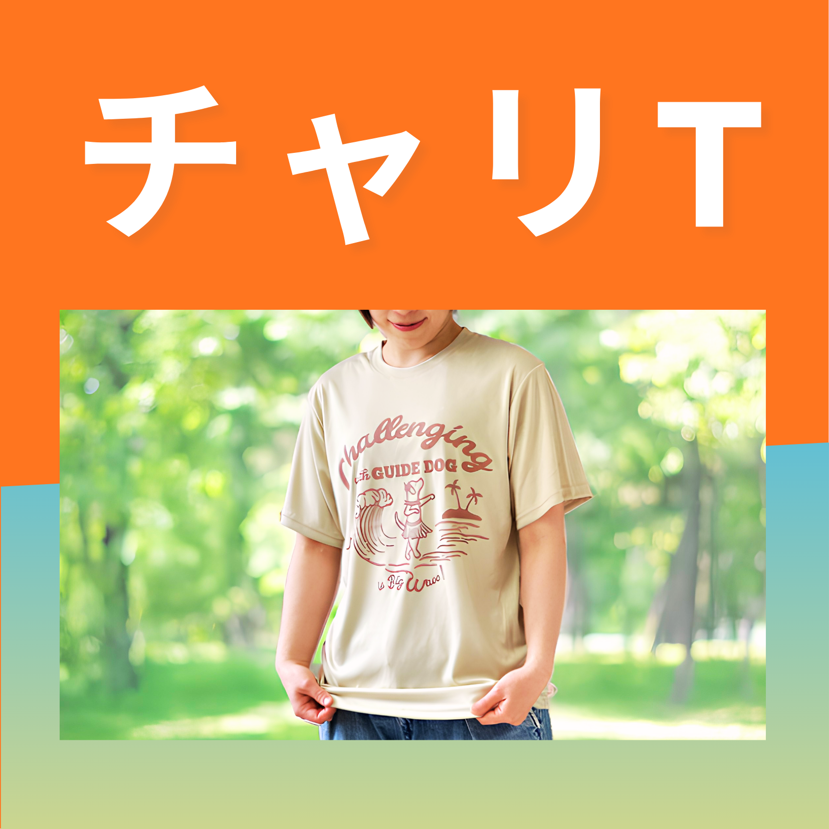 チャリティーTシャツ