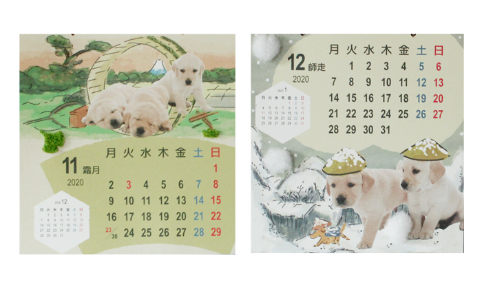 11月と12月の写真