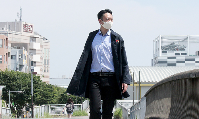 男性モデル着用写真
