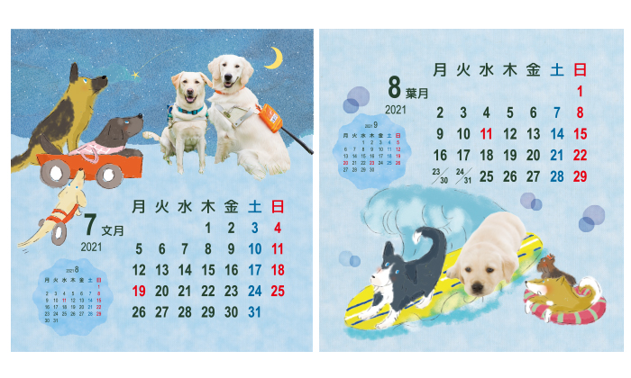 7月と8月の写真