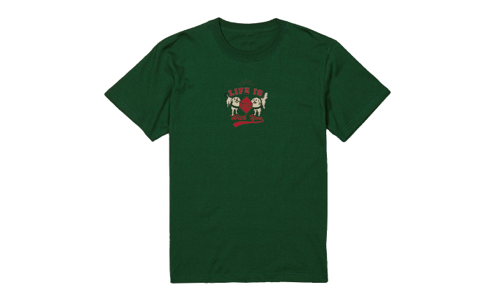 アイビーグリーンのTシャツ