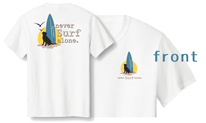 ホワイトのTシャツ