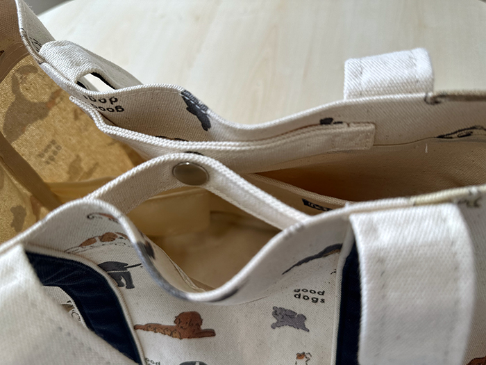 留め具の部分の写真