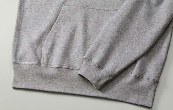 袖口と前見ごろの写真