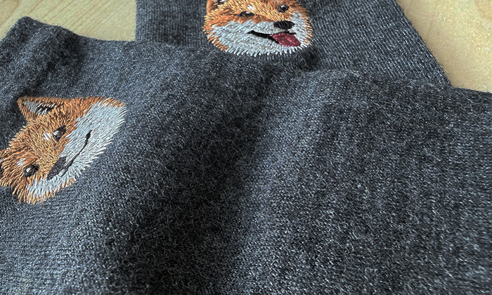 上質なウールの拡大写真