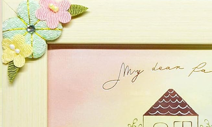 花部分のちりめん細工拡大写真